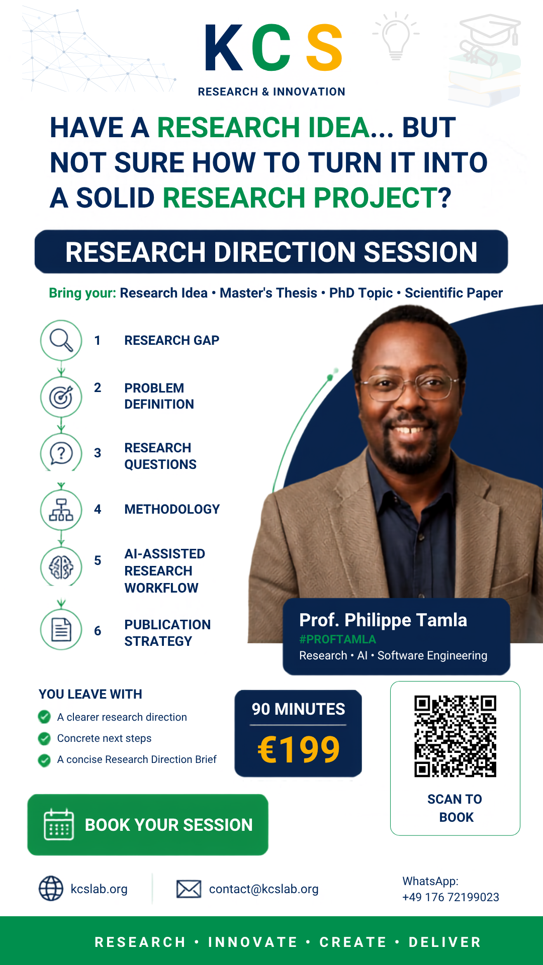 Research Direction Session with Prof. Philippe Tamla